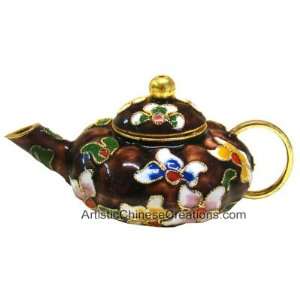   & Collectibles / Chinese Gifts / Chinese Cloisonne: Miniature Teapot
