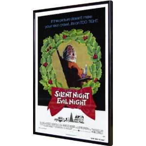  Silent Night Evil Night 11x17 Framed Poster