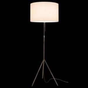 Signora Floor Lamp by Carpyen : R275487 Size Large Finish Chrome Shade 