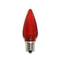 Christmas 0.35W/120V Red Lamp Bulb LED E17 C9 LED/C9R  