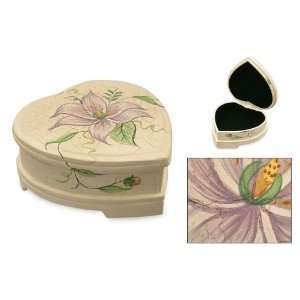  Wood jewelry box, Orchid Heart Home & Kitchen
