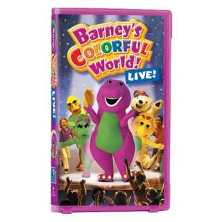  Barneys Colorful World: Live [VHS]: Barney