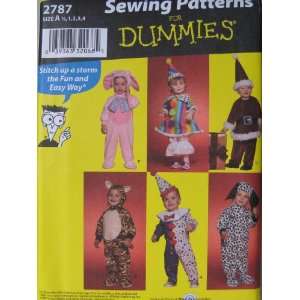  Simplicity Sewing Patterns For Dummies 2787 Costumes for 