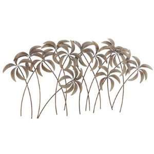   Grove of Tropical Palm Trees Hanging Metal Wall Art: Home & Kitchen