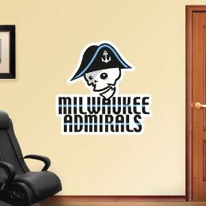  AHL Milwaukee Admirals Logo Vinyl Wall Graphic Decal 