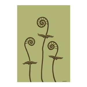   Fiddleheads III   Poster by Vanna Lam (11x16): Home & Kitchen