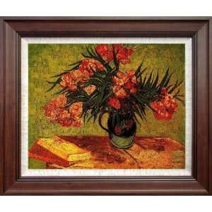   Vincent Van Gogh Still Life Vase Oleanders Books   Free Shipping: Home