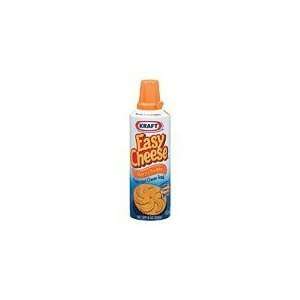 Kraft Easy Cheese Cheese Snack Sharp Cheddar 8 oz (Pack of 3)