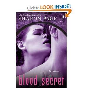  Blood Secret [Paperback]: Sharon Page: Books