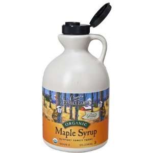  Coombs Family Farms 100% Pure Organic Maple Syrup Grade B 