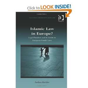  Islamic Law in Europe? (Cultural Diversity and Law 
