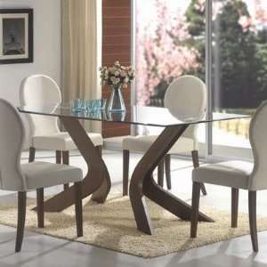  Shapleigh Dining Table in Walnut: Furniture & Decor