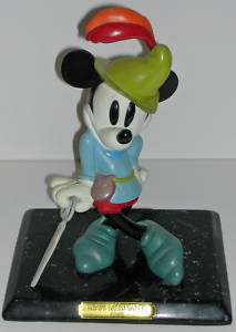 DISNEYANA CONVENTION 1996 MICKEY MOUSE RESIN & PLATE !!  