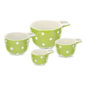  Spode Baking Days Set Of 4 Measuring Cups   Green: Patio 