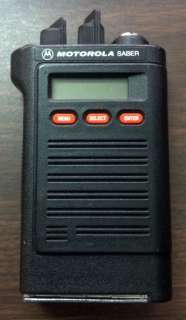 Motorola Saber 2 II VHF Portable Radio Securenet Scan H43QXJ7139CN 