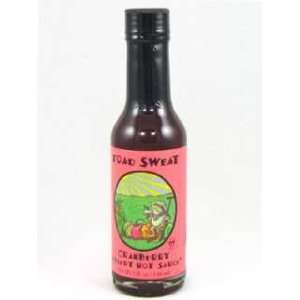 Toad Sweat Cranberry Dessert Hot Sauce 5 Oz  Grocery 