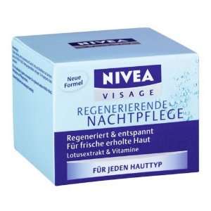 Nivea Visage Regeneriende Night Cream with Lotus Extract 50ml cream by 