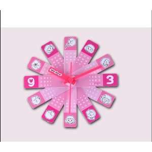  Creative concept of small clock PINK