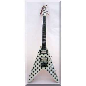  ZAKK WYLDE RANDY RHODES Miniature Mini Guitar Musical 