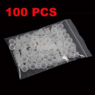 300 Ink Caps Small Plastic Cups Tattoo Supplies #16  
