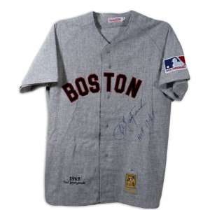 Carl Yastrzemski Red Sox Autographed Jersey  Sports 