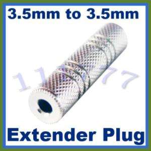 5mm to 3.5mm coupler/Joiner extender Jack adapter  