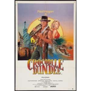 Crocodile Dundee Movie Poster #01 24x36in: Home & Kitchen