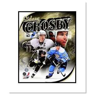  Sidney Crosby Pittsburgh Penguins NHL Double Matted 8x10 