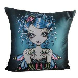  Gracie Fairy Pillow by Myka Jelina 14 1/2 x 14 1/2
