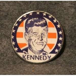  campaign pin pictoral productions JFK KENNEDY FLASHER 
