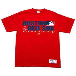  Mens Boston Red Sox Team Pride S/S Red Tee: Sports 