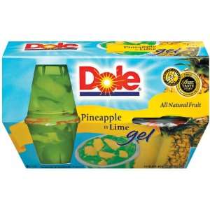Dole Fruit Bowls Pineapple in Lime Gel Grocery & Gourmet Food