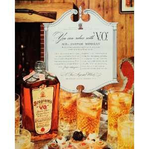  1937 Ad Seagrams Canadian Whisky Jasper Morgan Liquor 