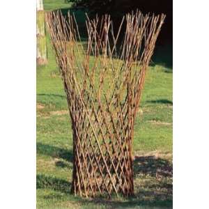  Planter Sculpture Willow Trellis: Patio, Lawn & Garden