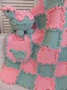 Crochet Village Sugar & Spice Baby Blanket New Crochet  