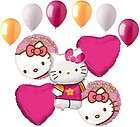   Summer Time Hello Kitty Balloon Bouquet Decoration Birthday Girl Party