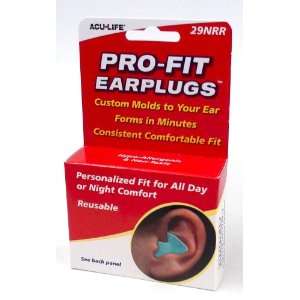  Health Enterprises Acu Life Pro Fit Custom Molded Earplugs 