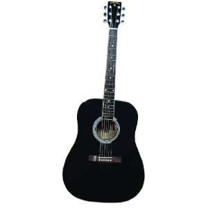  INDIANA Scout SCOUT BK Acoustic Guitar   Black Musical 