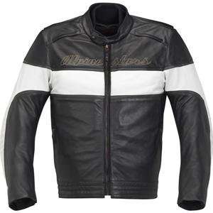  Alpinestars Drift Leather Jacket   48 Euro/Black/White 