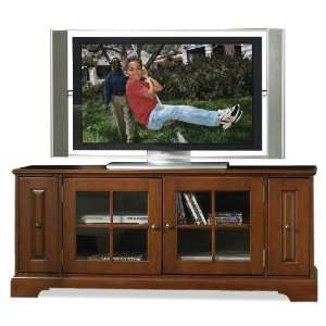  Visions III 64 in. TV Console in Bordeaux Cherry Finish 
