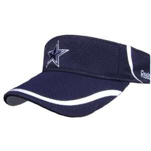  Reebok Dallas Cowboys Blue Coaches Visor Sports 