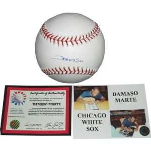Damaso Marte Autographed Baseball 