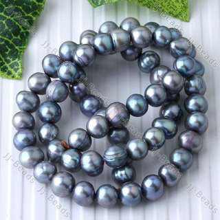 Creamy Grey Culture Fresh Water Pearl 5 6mm Loose Beads  