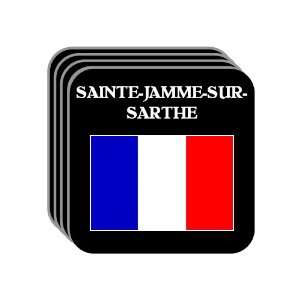  France   SAINTE JAMME SUR SARTHE Set of 4 Mini Mousepad 