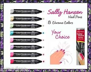 Sally Hansen Color Quick, Fast Dry Nail Polish Pen ~ Choose from 8 