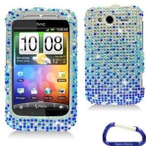  Gizmo Dorks Diamond Bling Cover Case (Waterfall Blue) with 