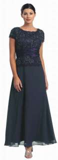   MODEST MOTHER OF THE BRIDE GROOM DRESS EVINING Sizes M To 5XL  