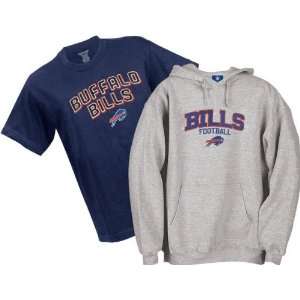 Buffalo Bills Belly Youth Banded Hooded Sweatshirt and T Shirt Combo 