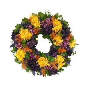  Pretty Easter Morning Bright Round Floral Wreath