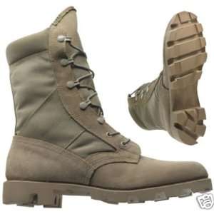  Wellco Army USMC Desert Jungle Combat Boots Tan Mens 5.5 
